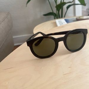 Saint Laurent Modified Round Sunglasses